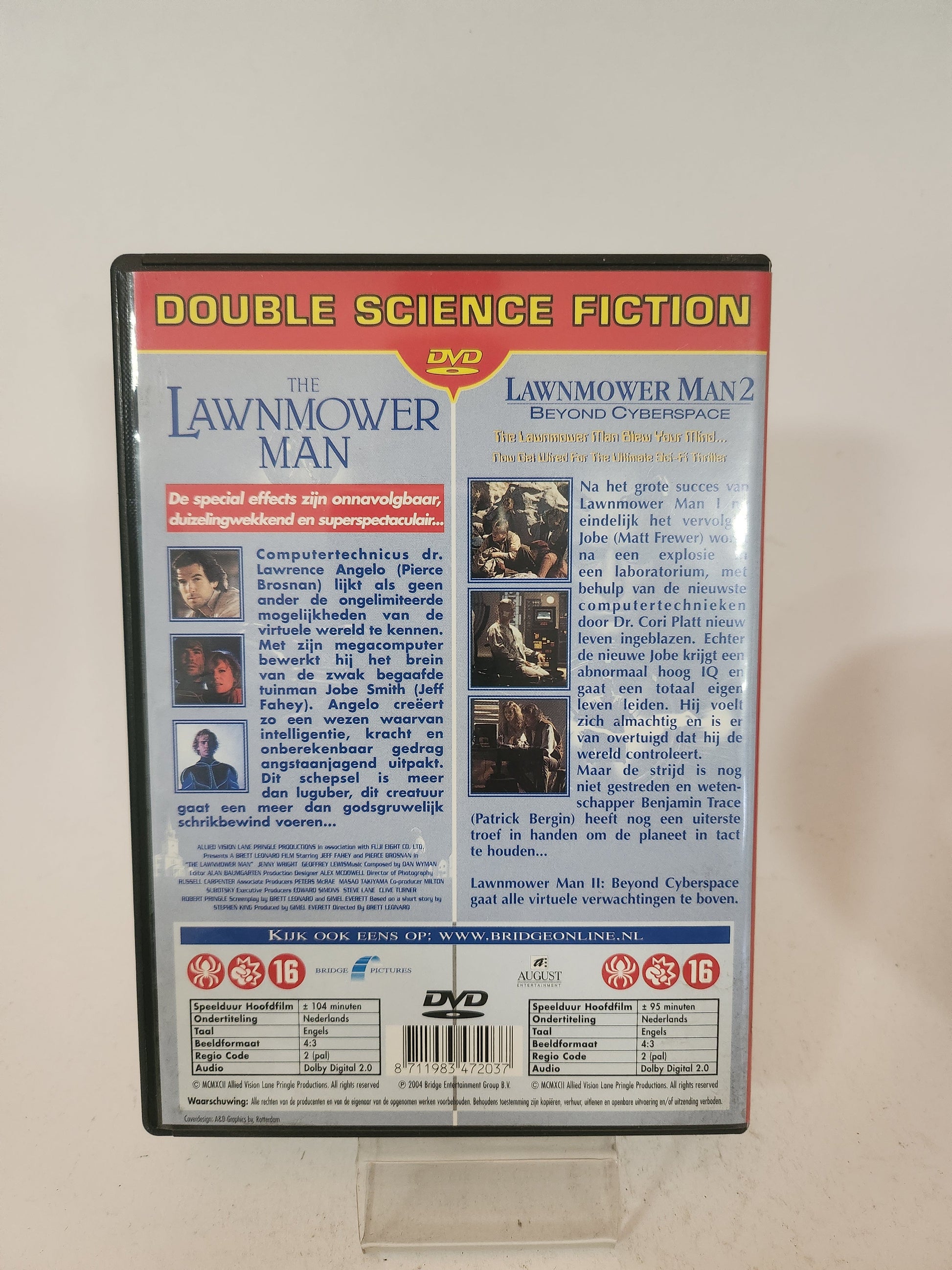 Lawnmower Man & Lawnmower Man 2 Beyond Cyberspace DVD Box - Dvd Volwassenen