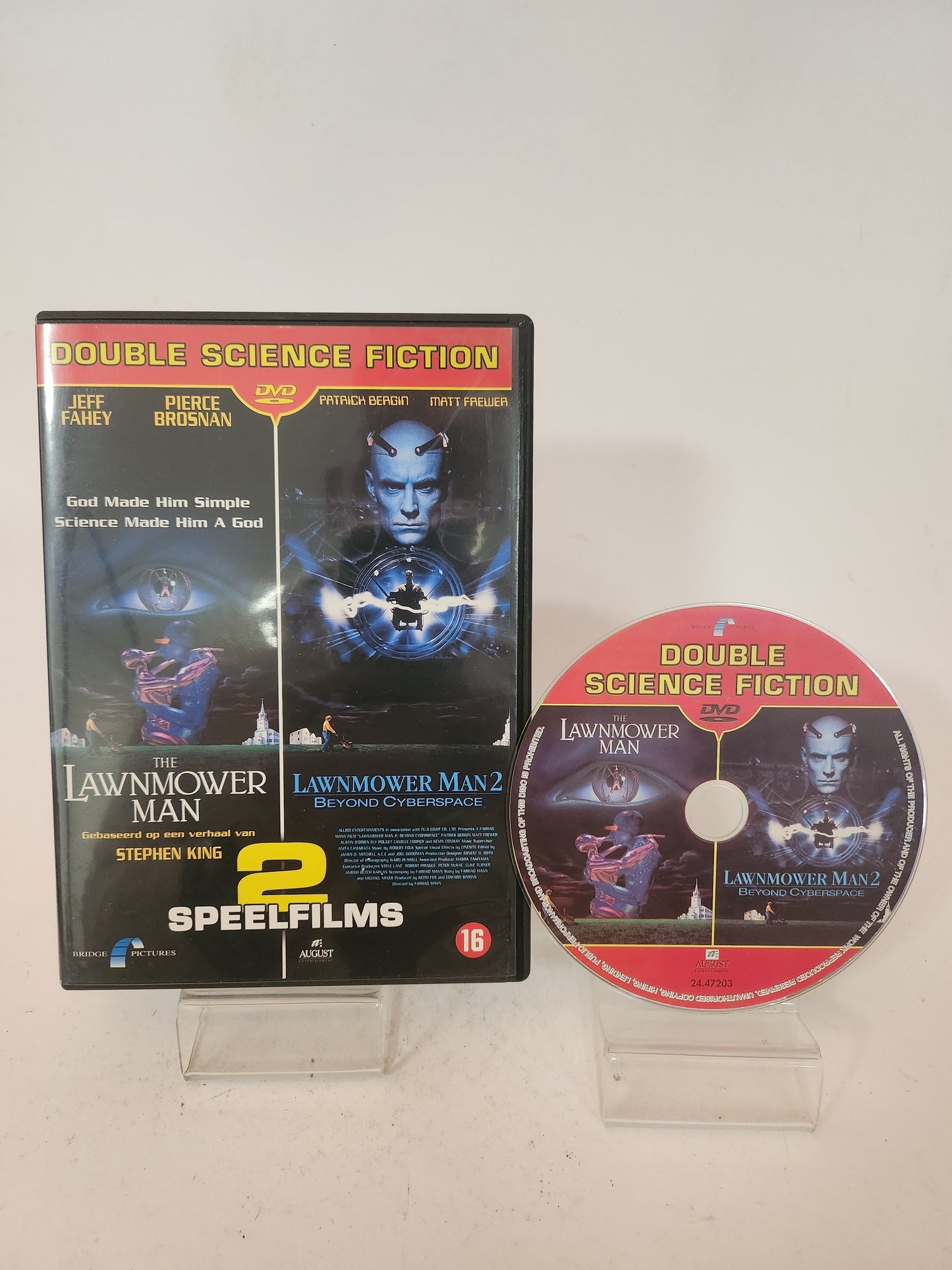 Lawnmower Man & Lawnmower Man 2 Beyond Cyberspace DVD Box - Dvd Volwassenen