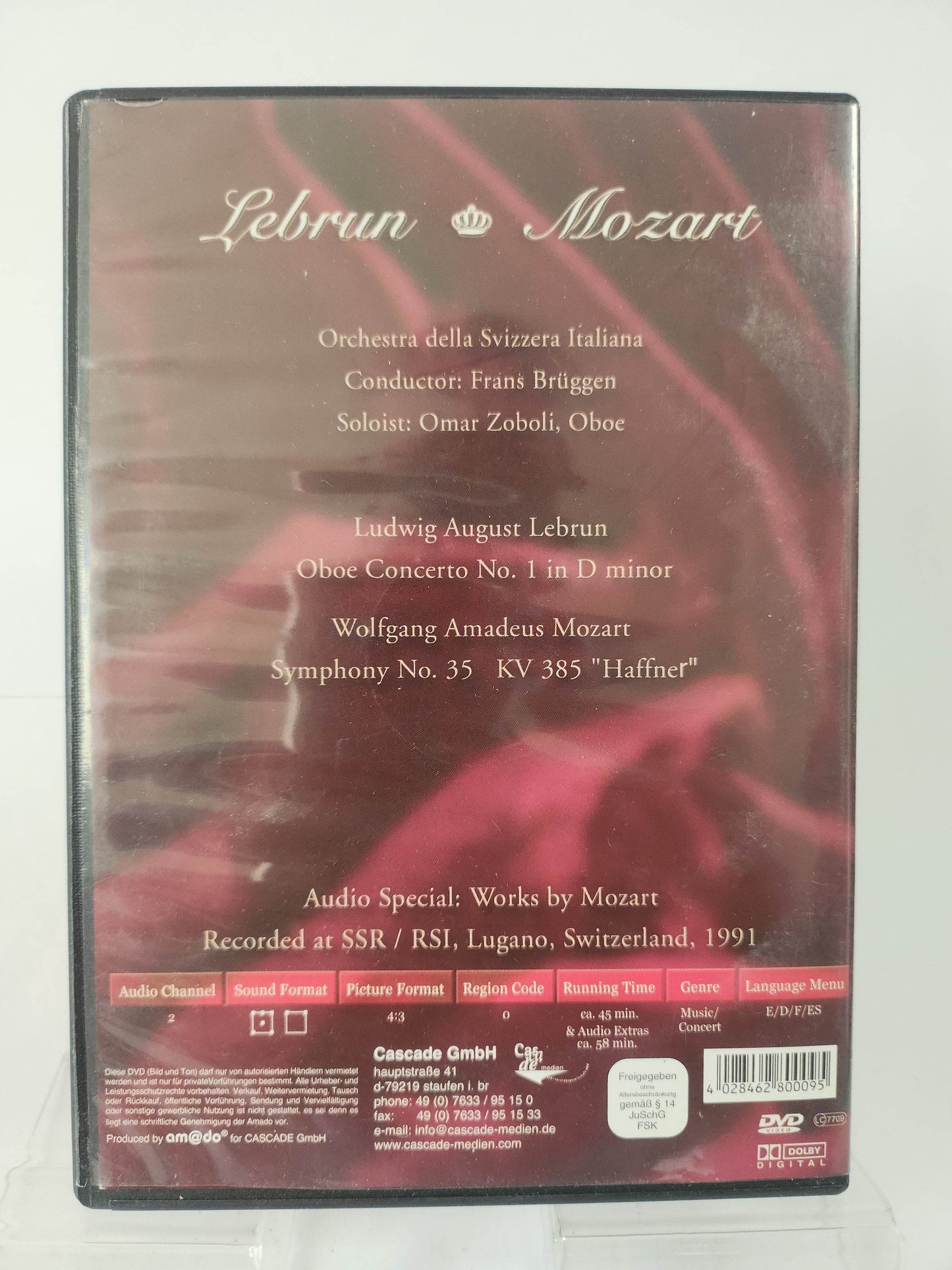LeBrun Mozart DVD Muziek - Feniks Gameshop