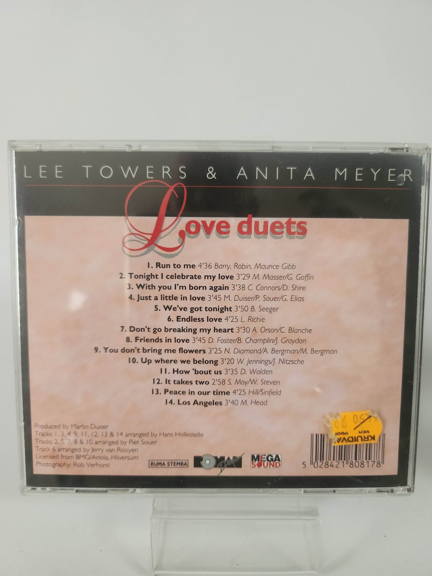 Lee Towers & Anite Meyer: Love Duets CD - Feniks Gameshop