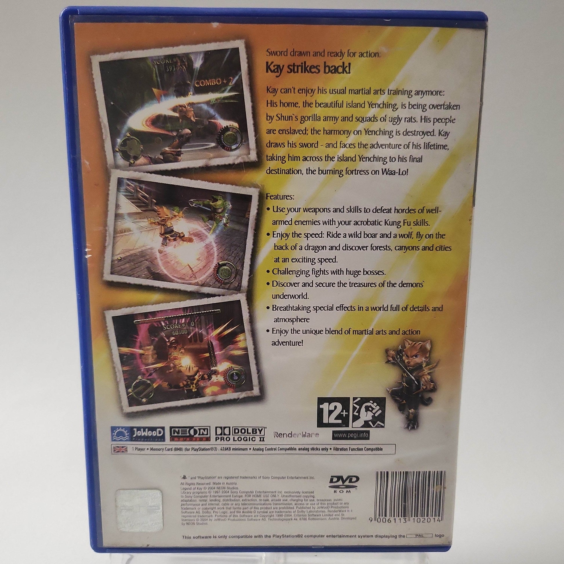 Legend of Kay (No Book) Playstation 2 - Feniks Gameshop