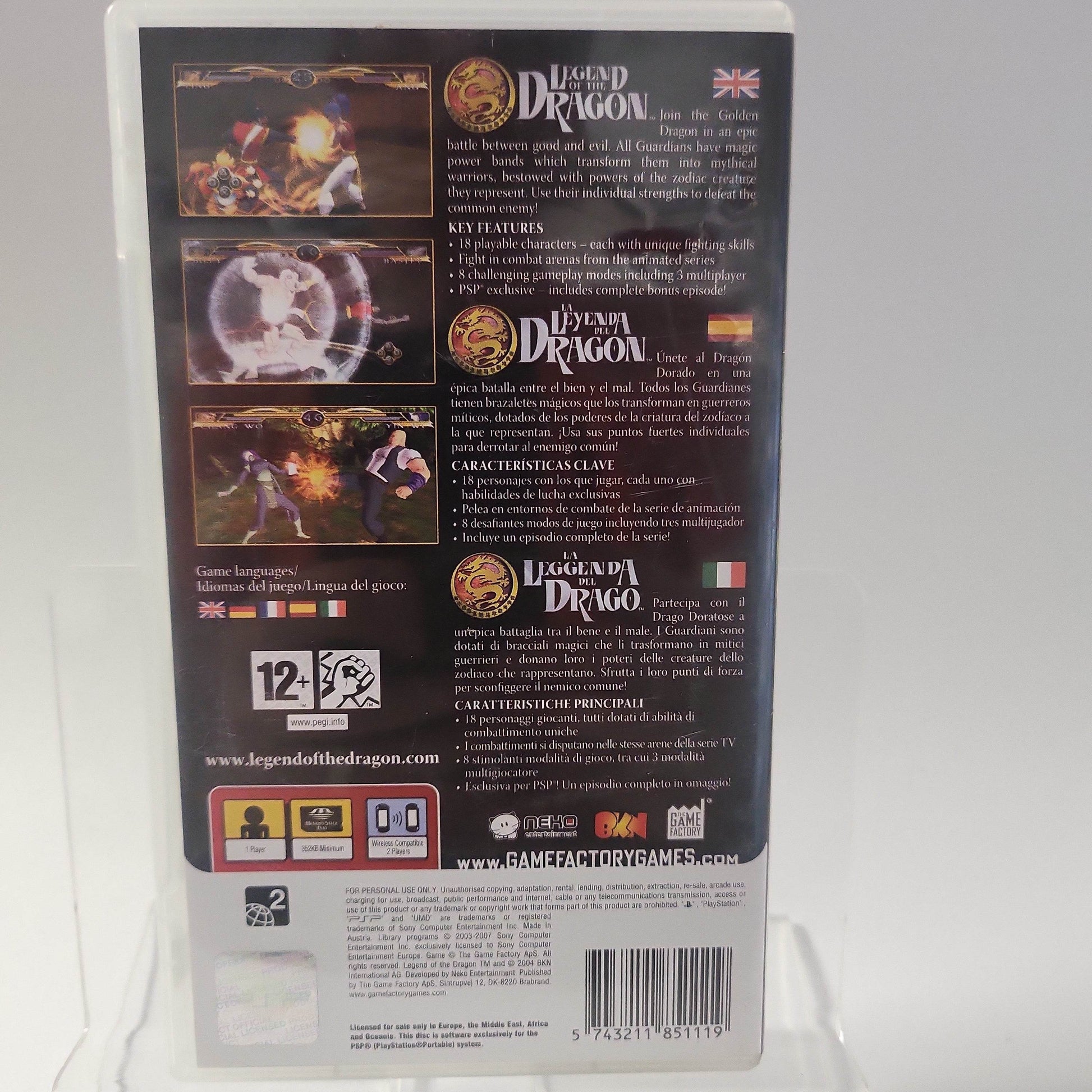 Legend of the Dragon Playstation Portable - Feniks Gameshop