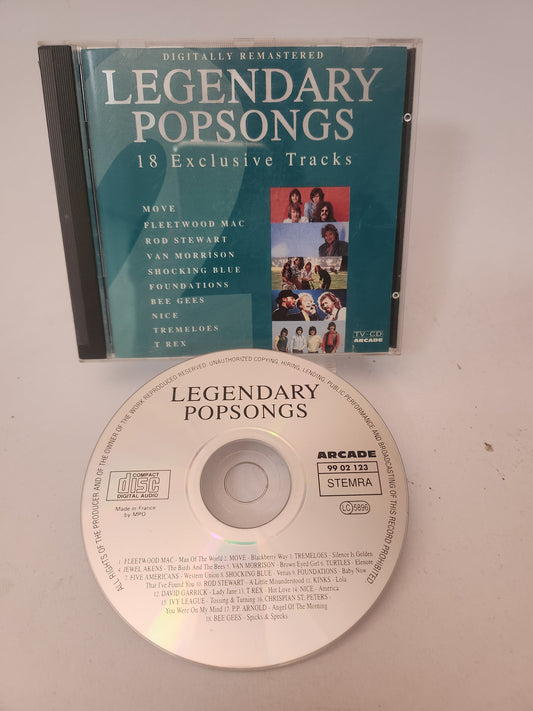 Legendary Popsongs: 18 Exclusive Tracks CD - Cd