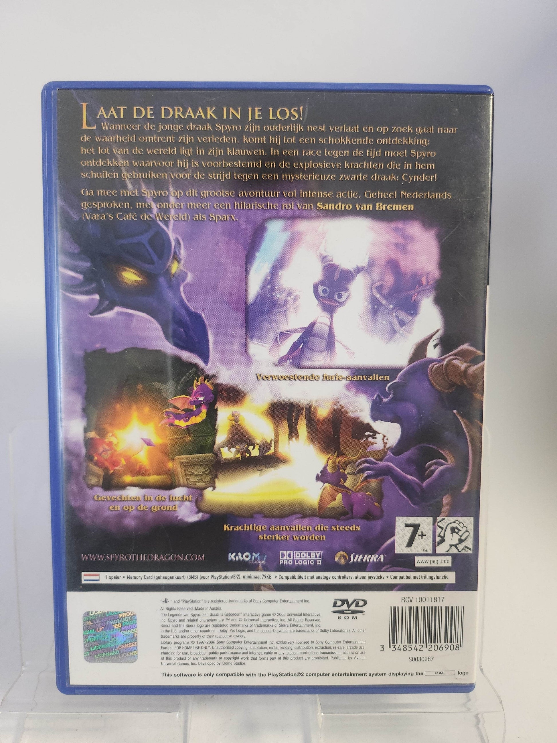 Legende van Spyro een Draak is Geboren Playstation 2 - Feniks Gameshop