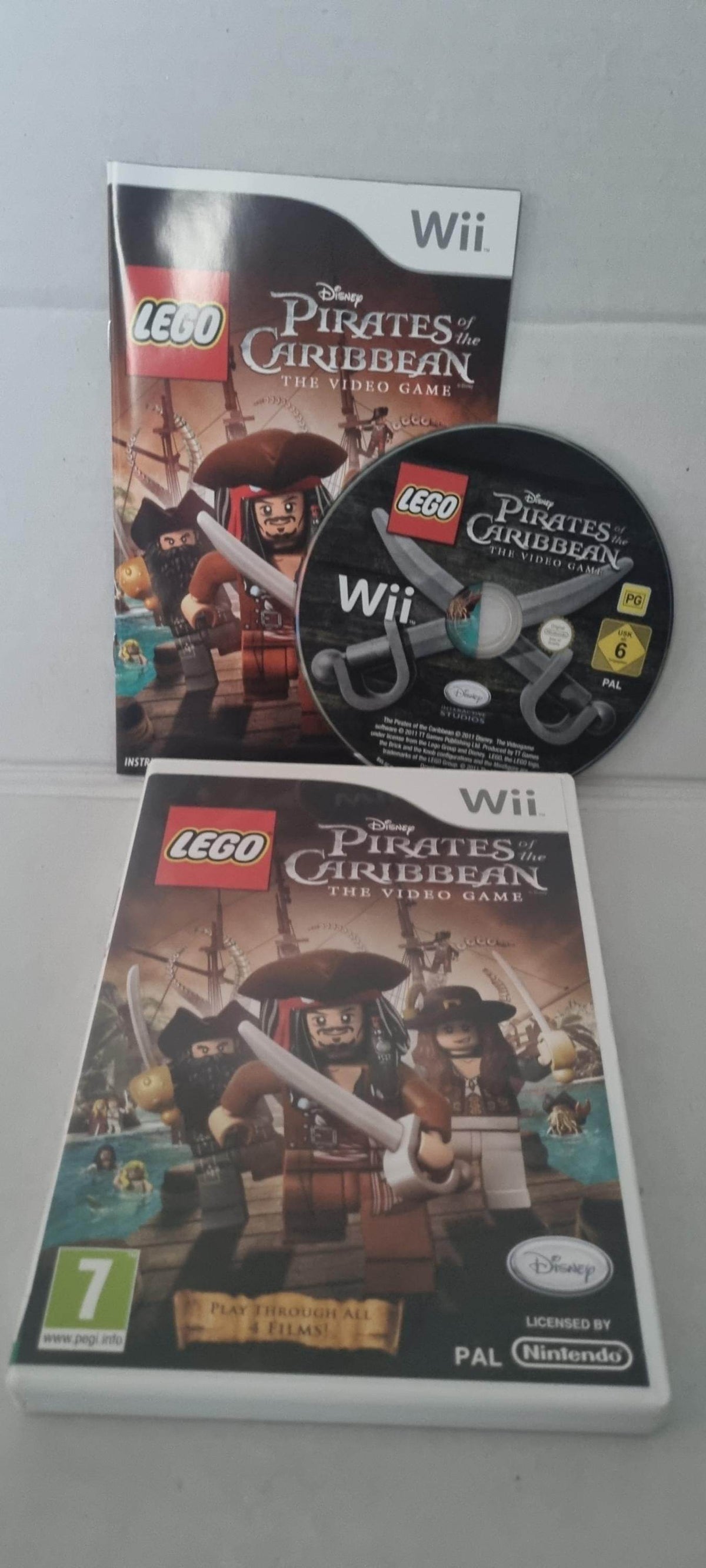 Lego Disney Pirates of the Caribbean Nintendo Wii - Feniks Gameshop