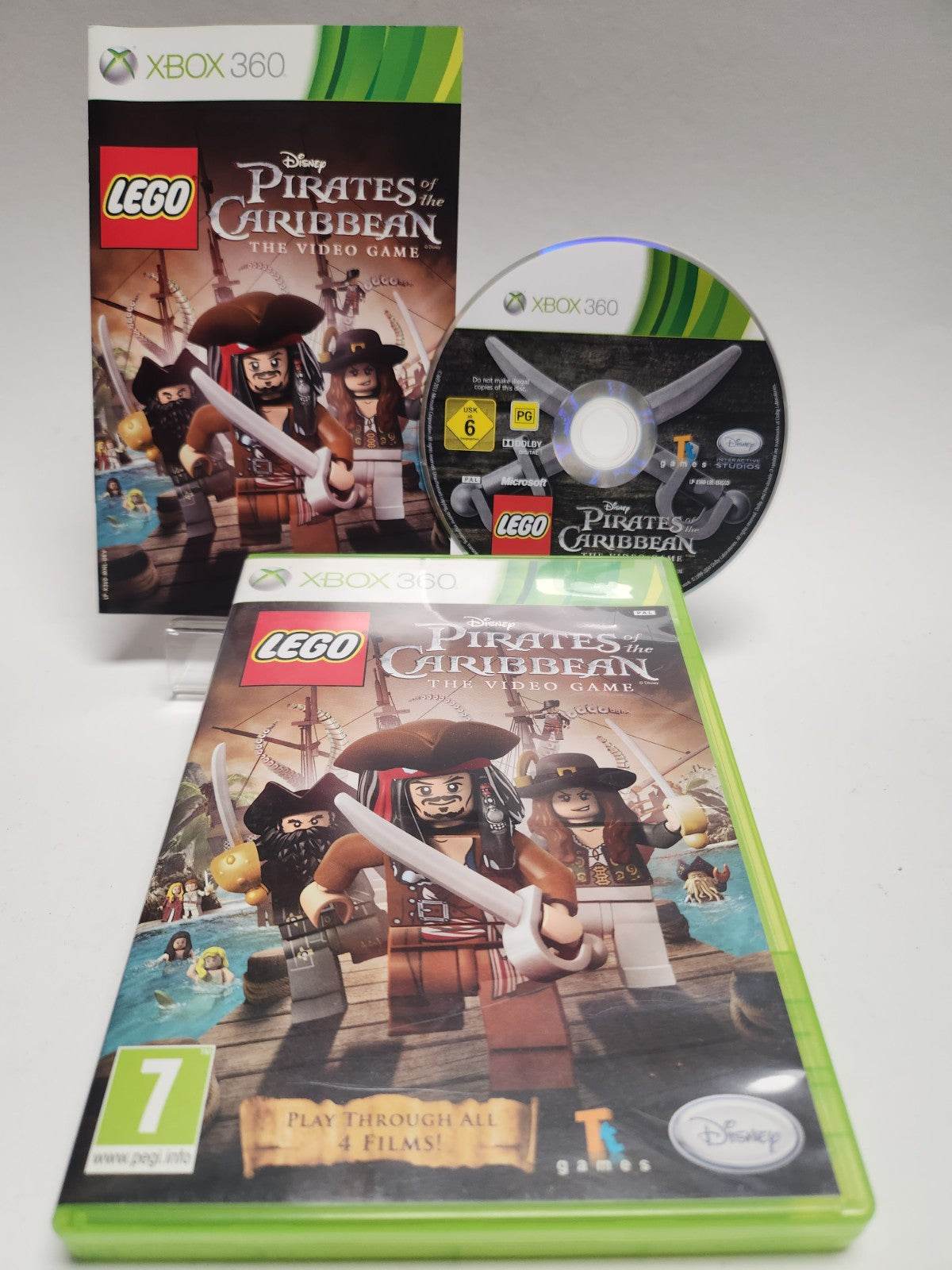 LEGO Disney Pirates of the Caribbean the Videogame Xbox 360 - Feniks Gameshop