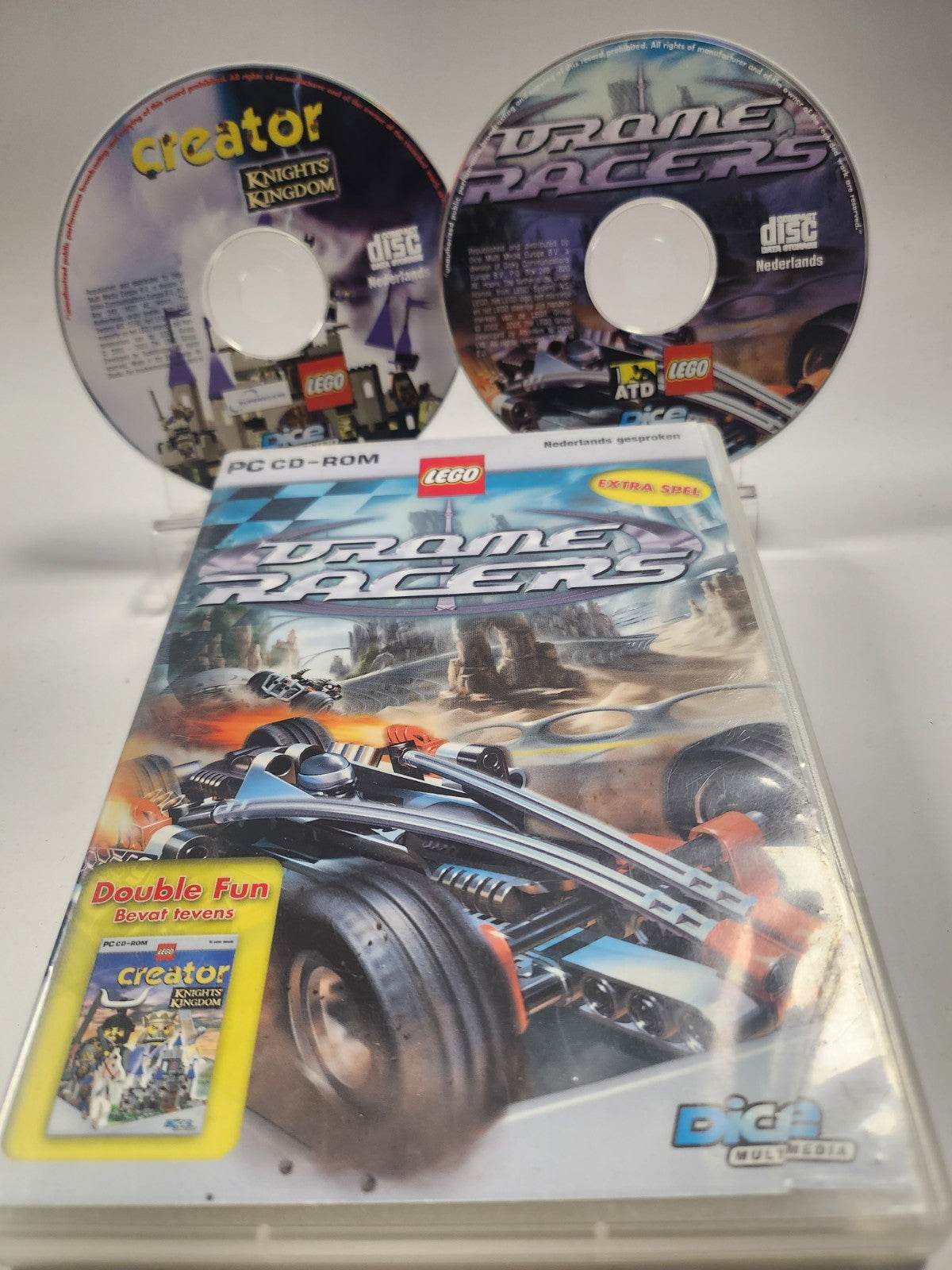 LEGO Drome Racers + Creator Knights Kingdom (No Book) PC - Feniks Gameshop