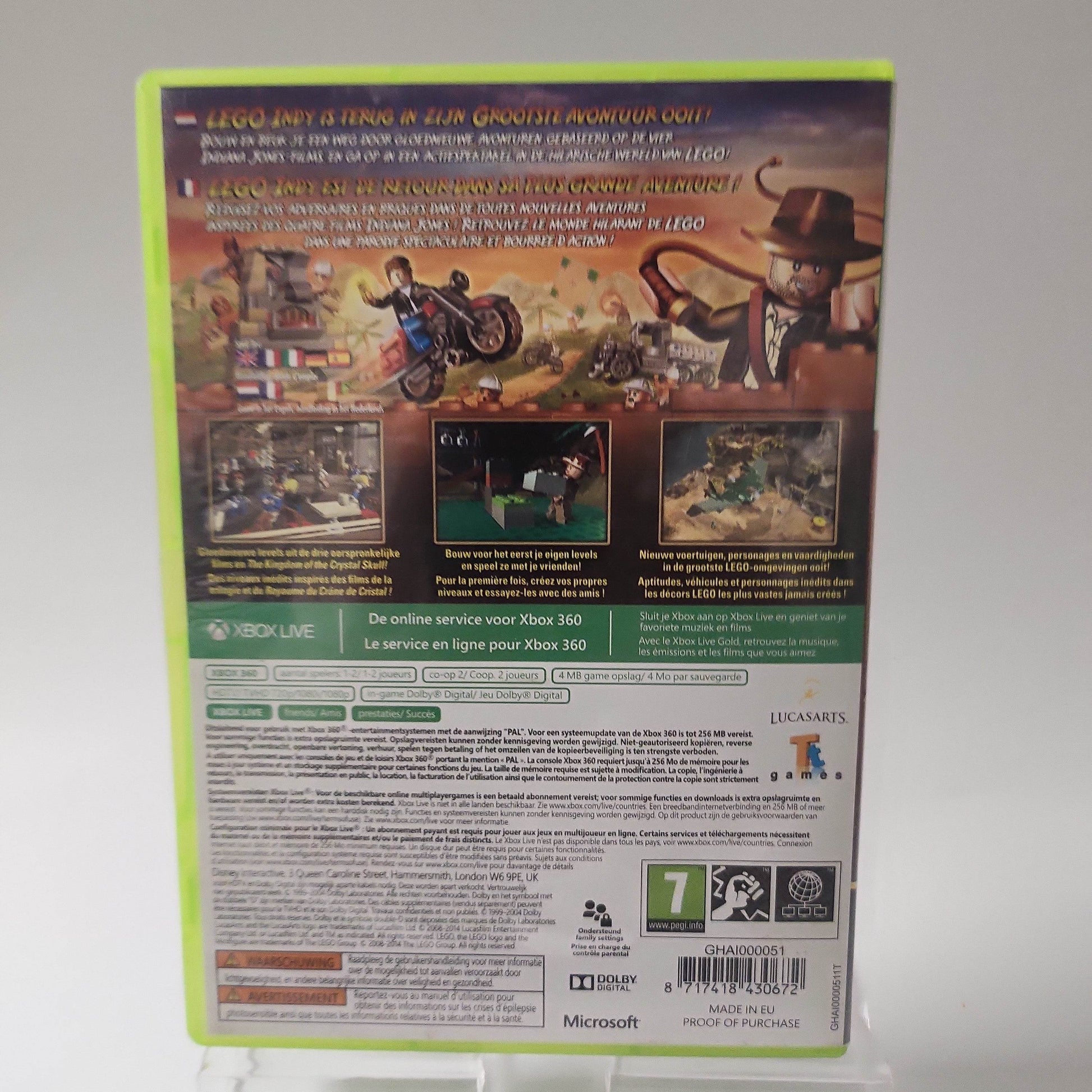 LEGO Indiana Jones 2 Adventure Continues Classics Xbox 360 - Feniks Gameshop
