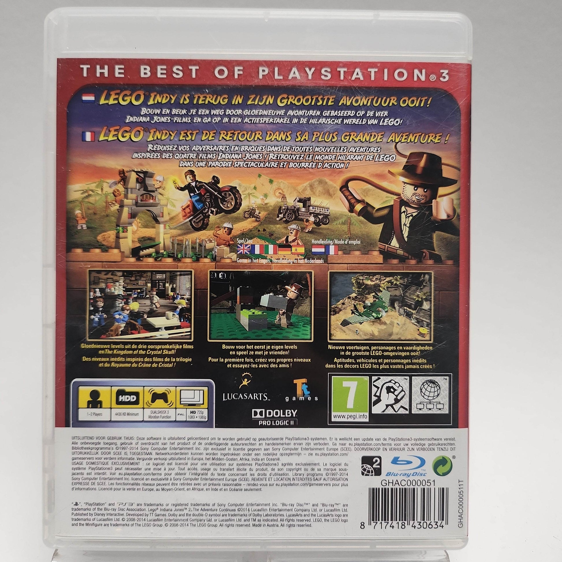 LEGO Indiana Jones 2 the Adventure Continues Ess PS3 - Feniks Gameshop