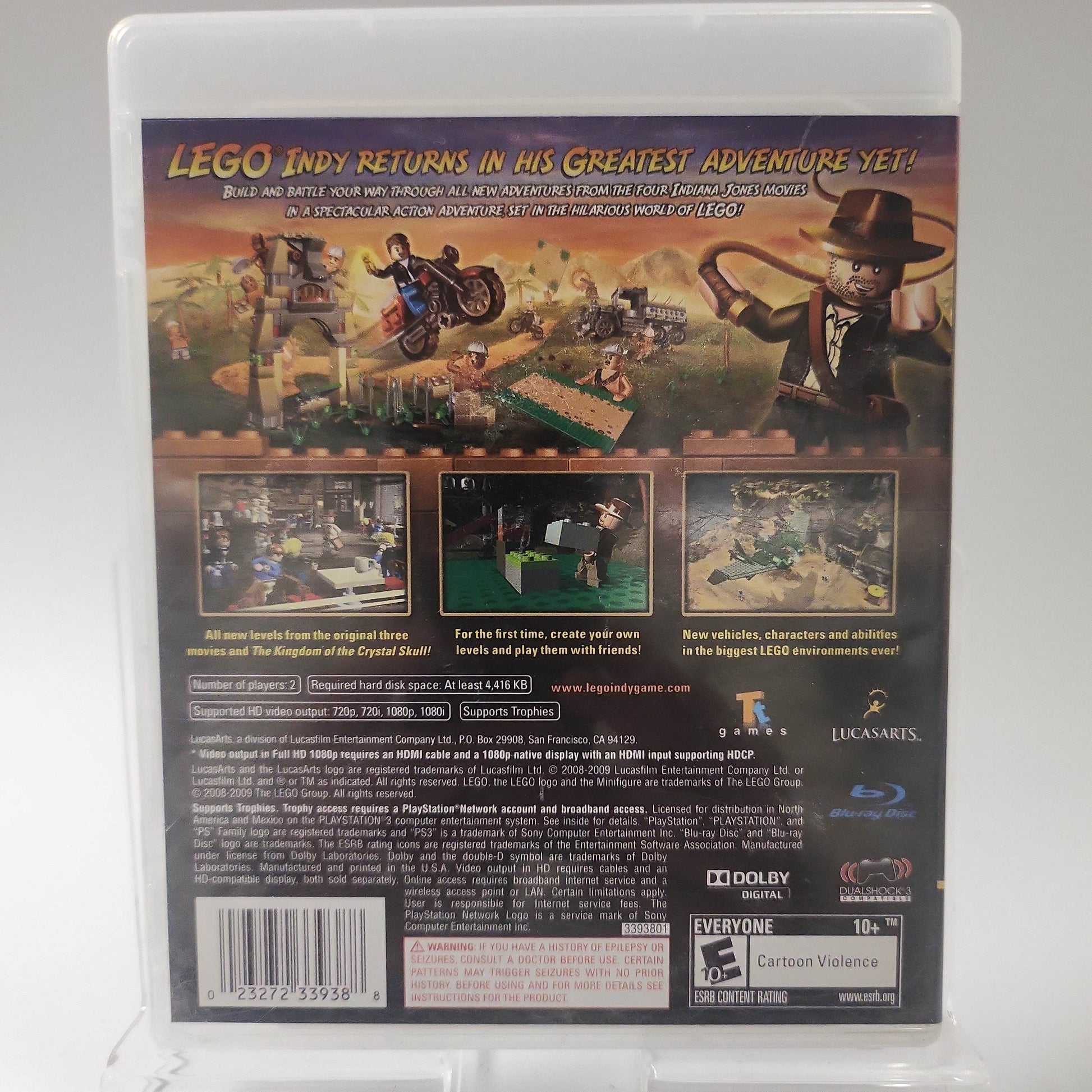 LEGO Indiana Jones 2 the Adventure Continues Am Edition PS3 - Feniks Gameshop