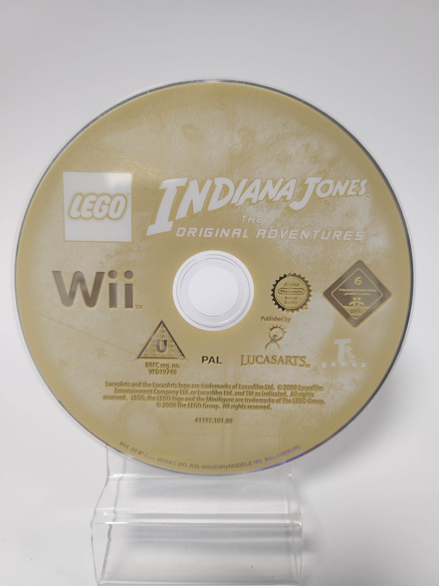 Lego Indiana Jones Original Adventures (Disc Only) Nintendo Wii - Feniks Gameshop