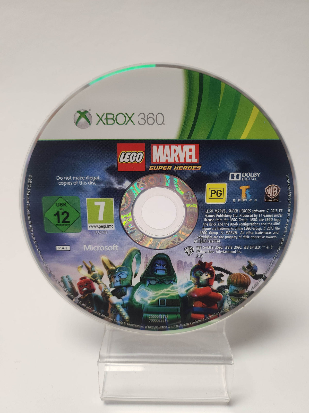 Lego Marvel Super Heroes (Disc Only) Xbox 360 - Feniks Gameshop