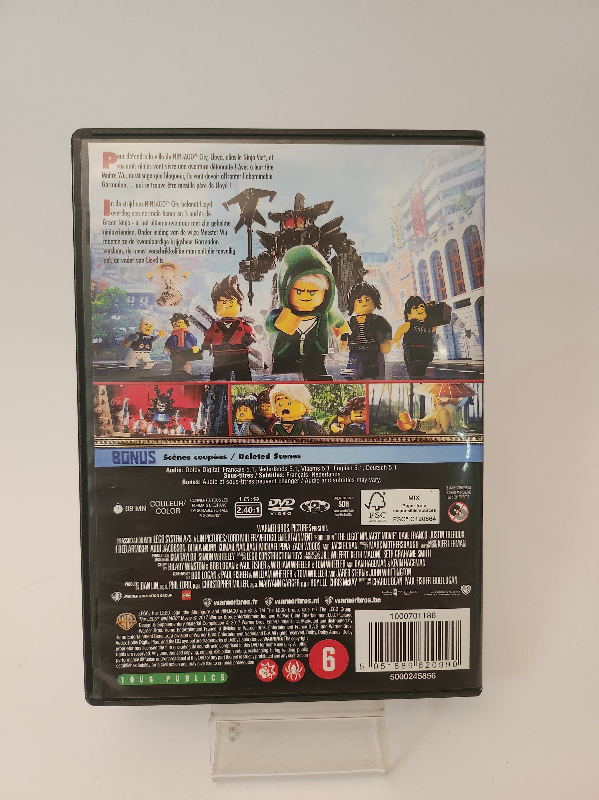 Lego Ninjago Movie DVD Kids - Dvd kids