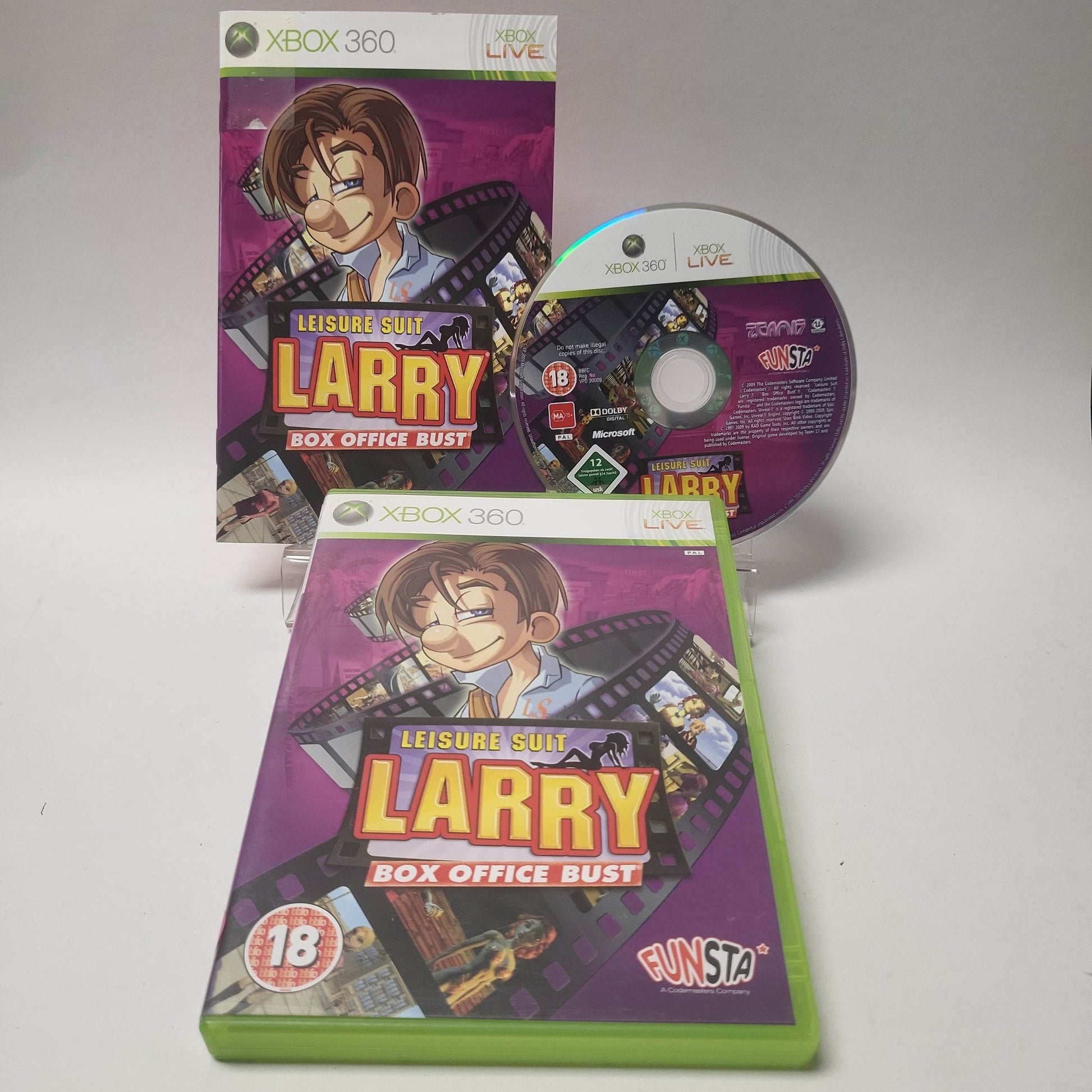 Leisure Suit Larry Box Office Bust Xbox 360 - Feniks Gameshop