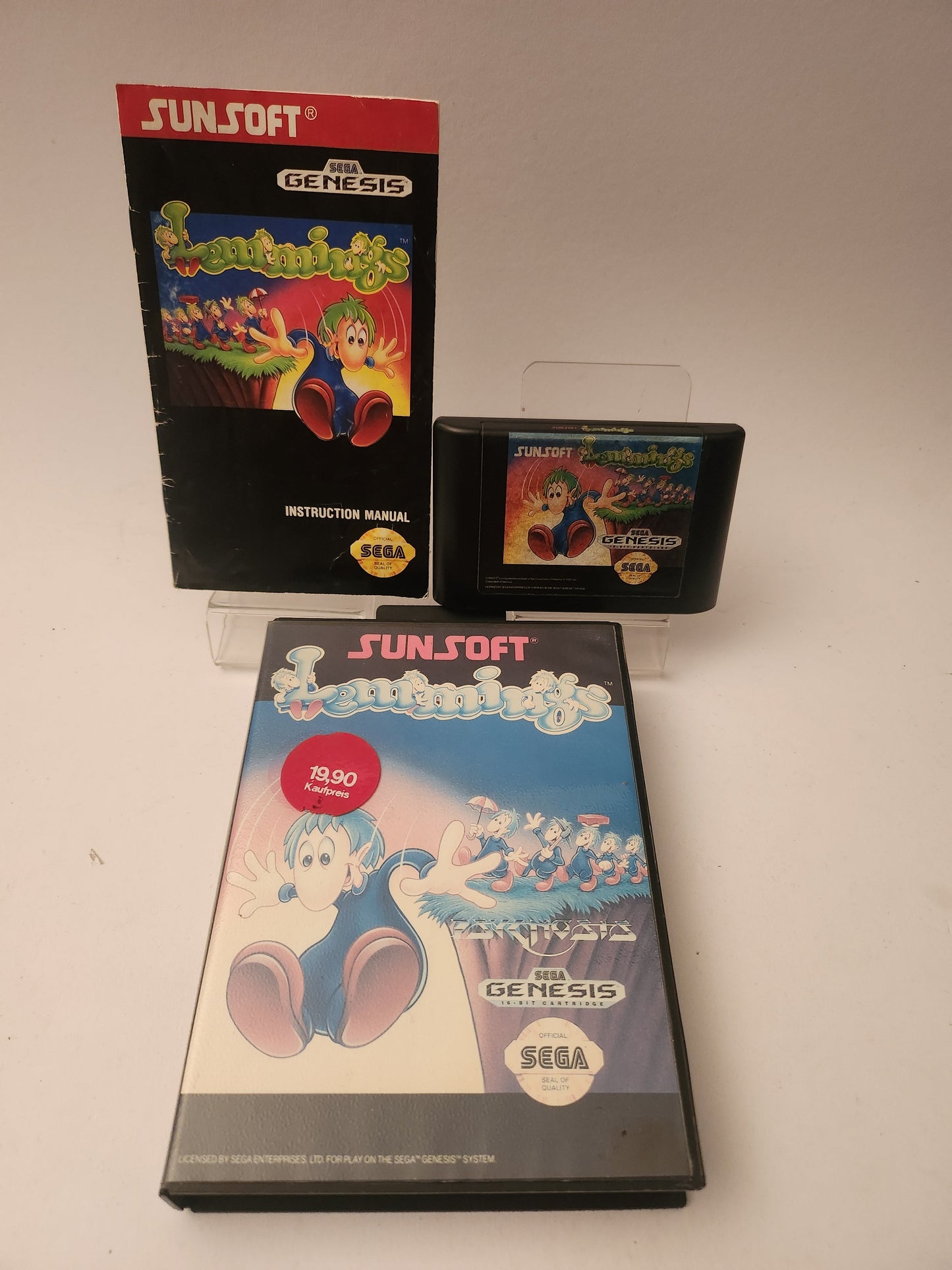 Lemmings Sega Genesis - Sega Games