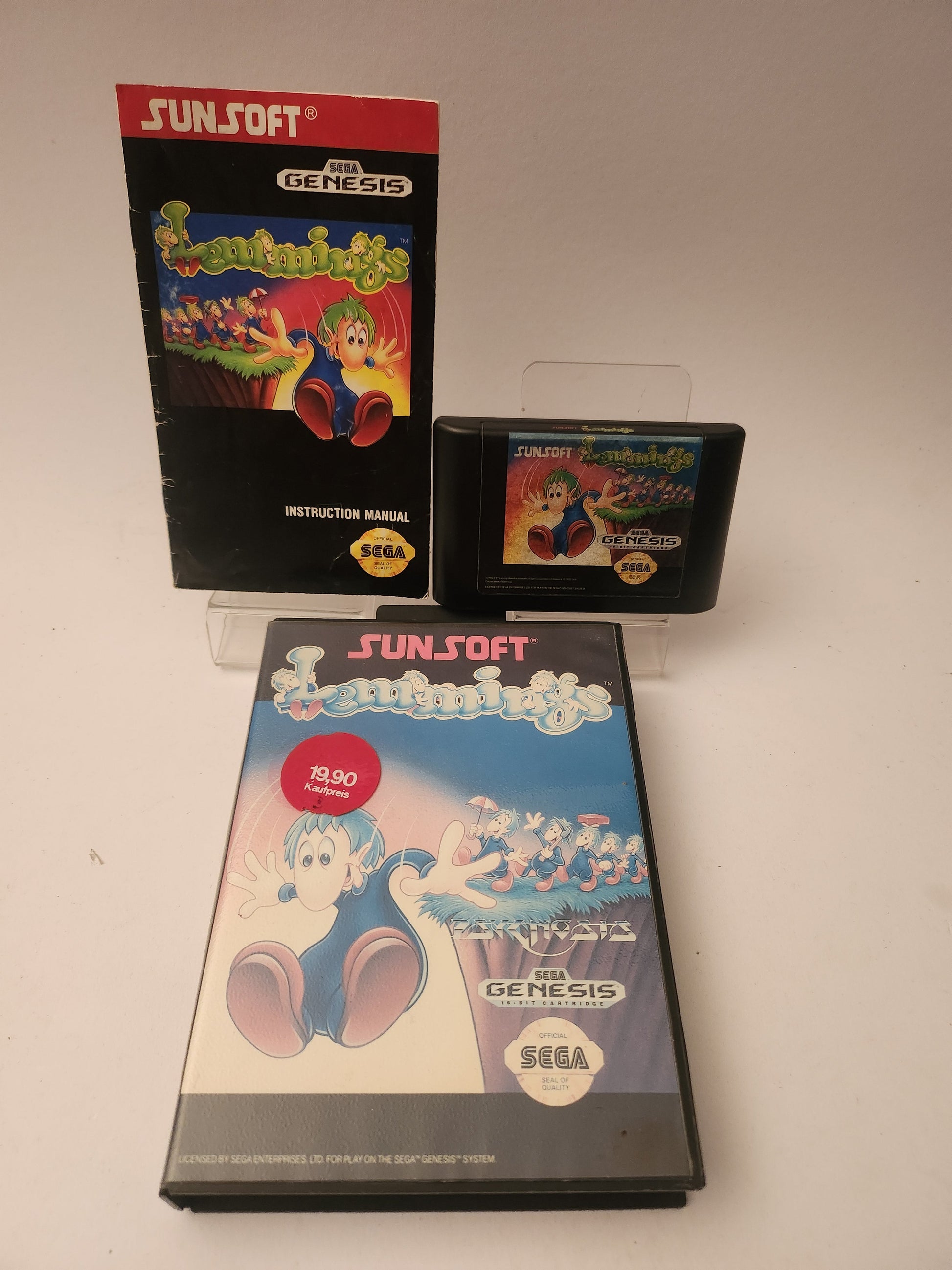 Lemmings Sega Genesis - Sega Games