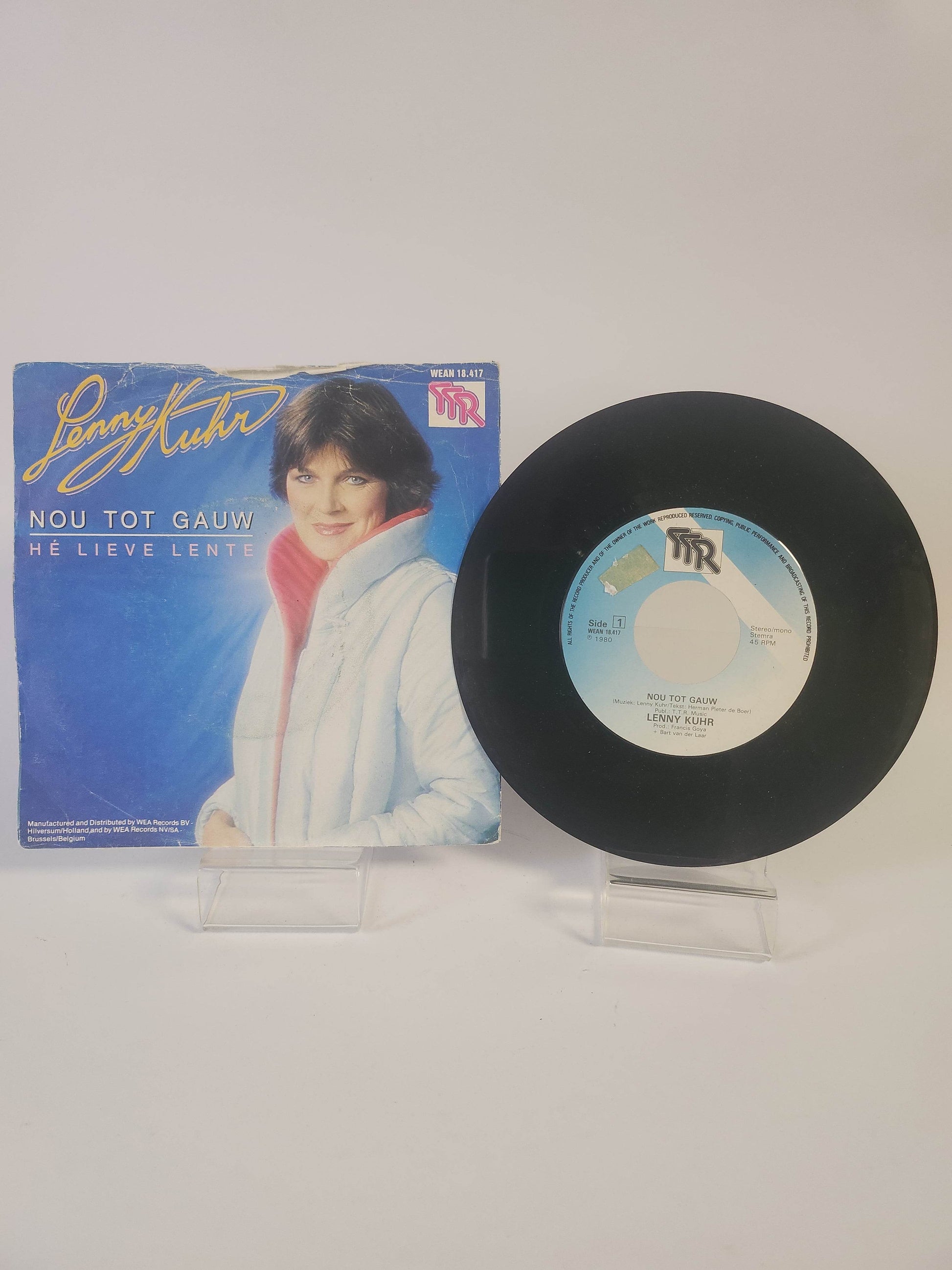 Lenny Kuhr: Nou tot Gauw Single Vinyl - Feniks Gameshop