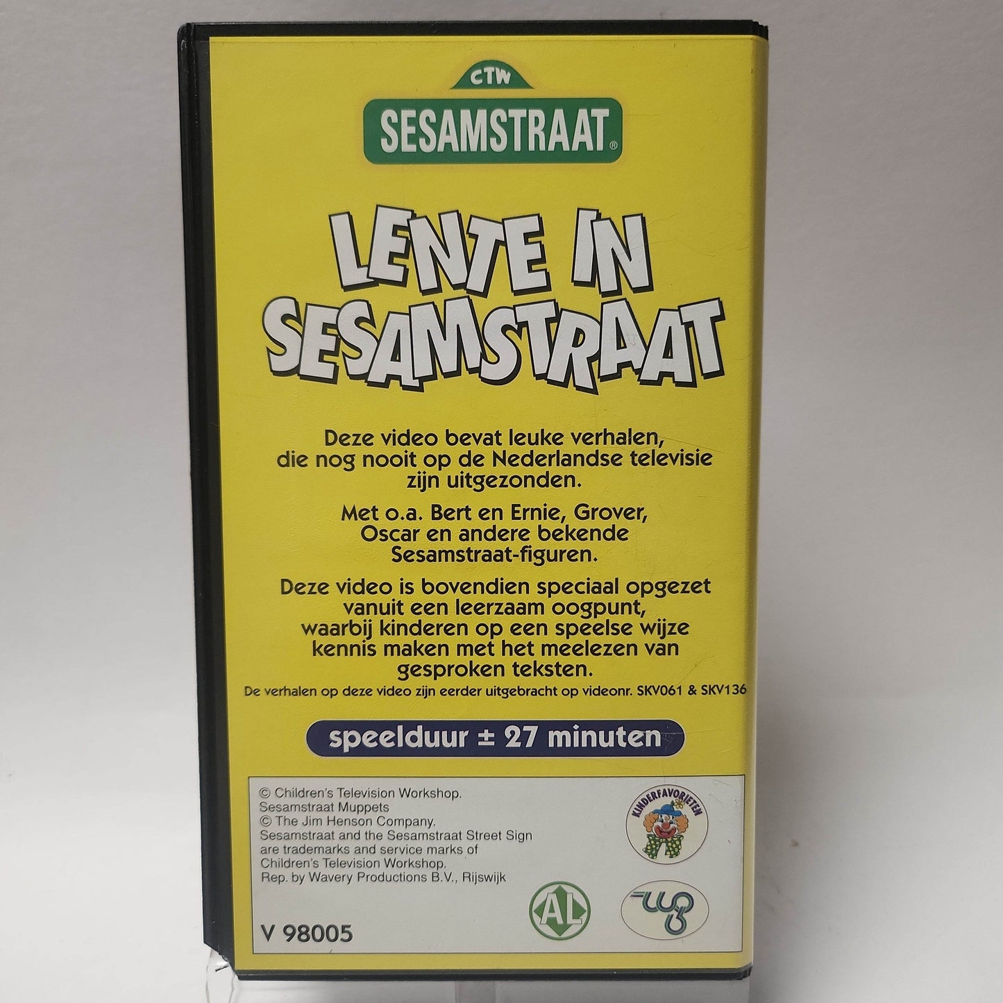 Lente in Sesamstraat VHS - Feniks Gameshop