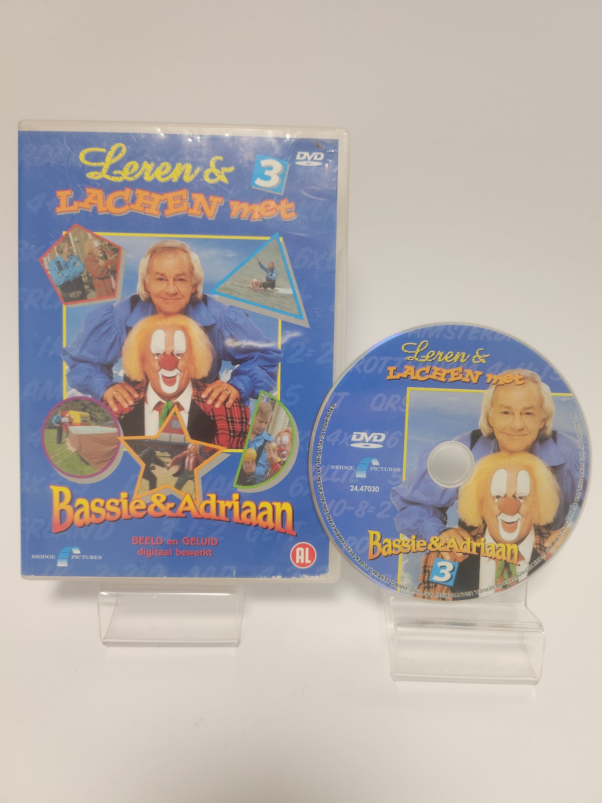 Leren & Lachen met Bassie & Adriaan 3 DVD Kids - Dvd kids
