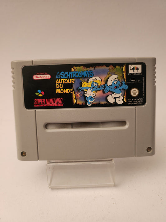 Les Schtroumpfs: Autour du Monde Snes - Nintendo SNES Games