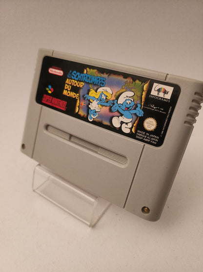 Les Schtroumpfs: Autour du Monde Snes - Nintendo SNES Games