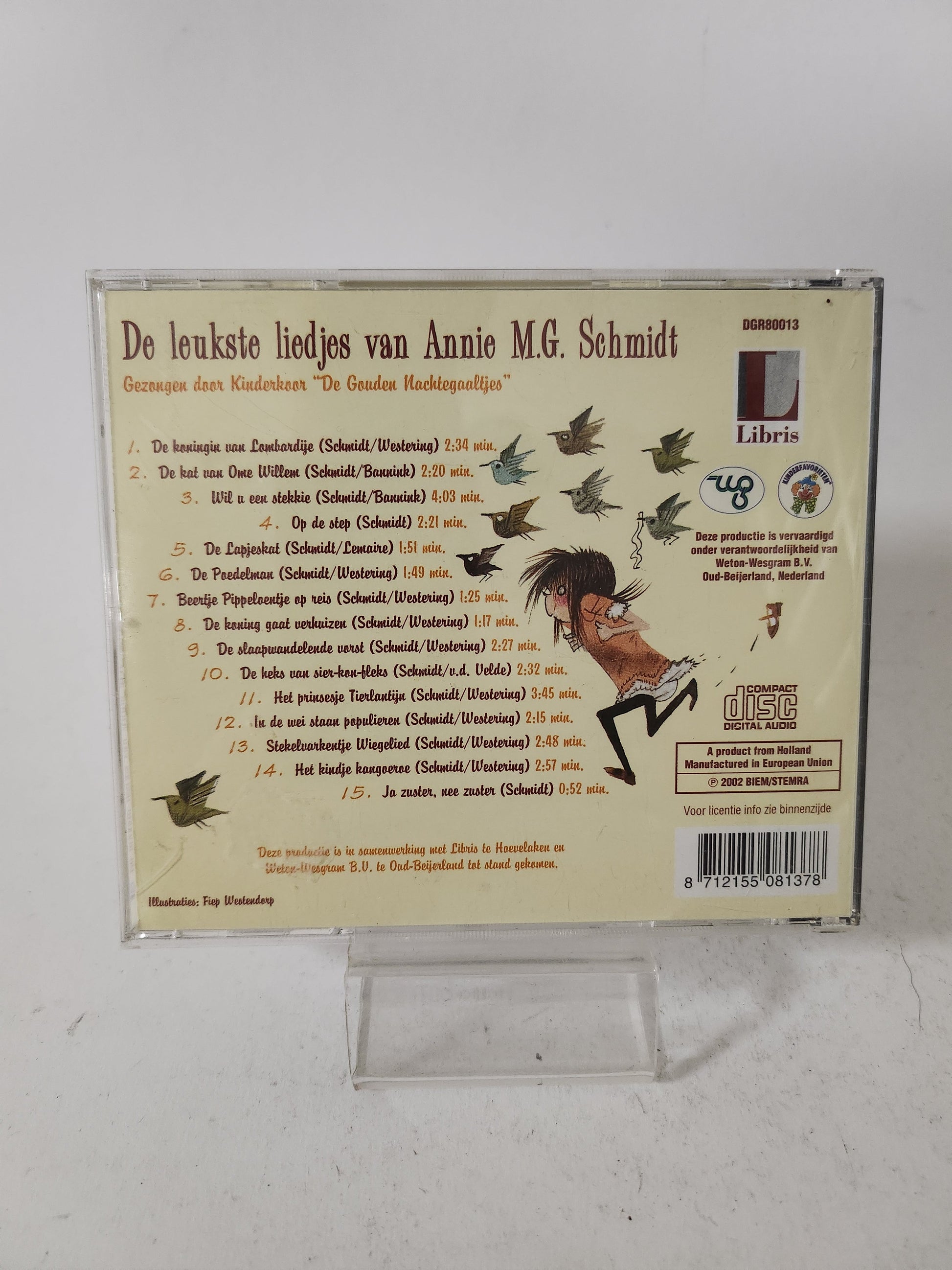 Leukste Liedjes van Annie MG Schmidt CD - Cd