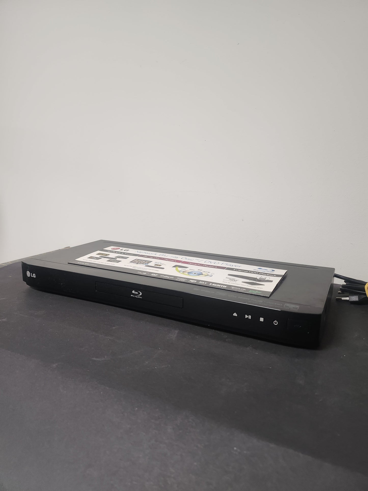 LG BD-550 Blu-Ray-Speler - Getest en Werkend - Blu-Ray-Speler