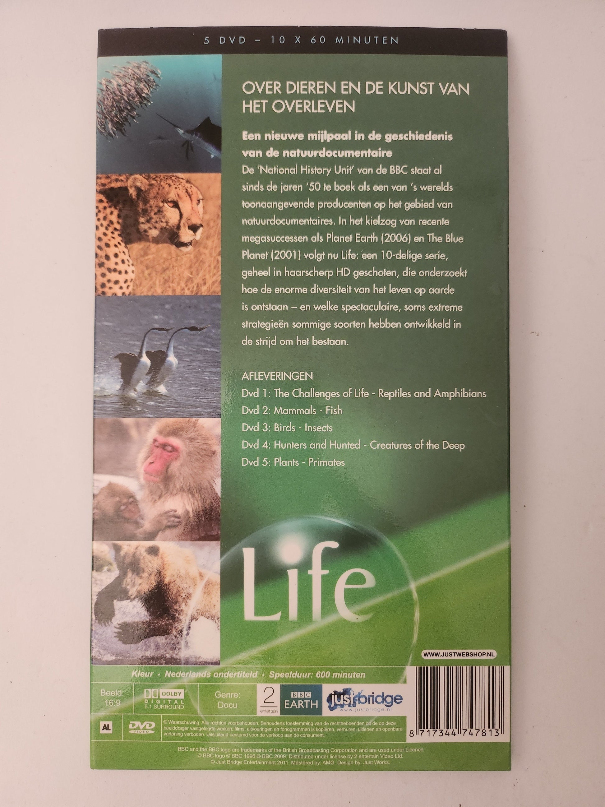 Life: 10 Adembenemende Afleveringen Box Dvd - Dvd Volwassenen