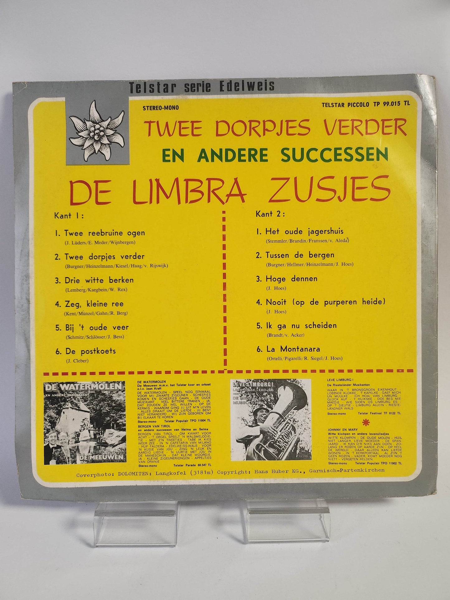 Limbra Zusjes: Twee Dorpjes Verder LP Vinyl - Feniks Gameshop