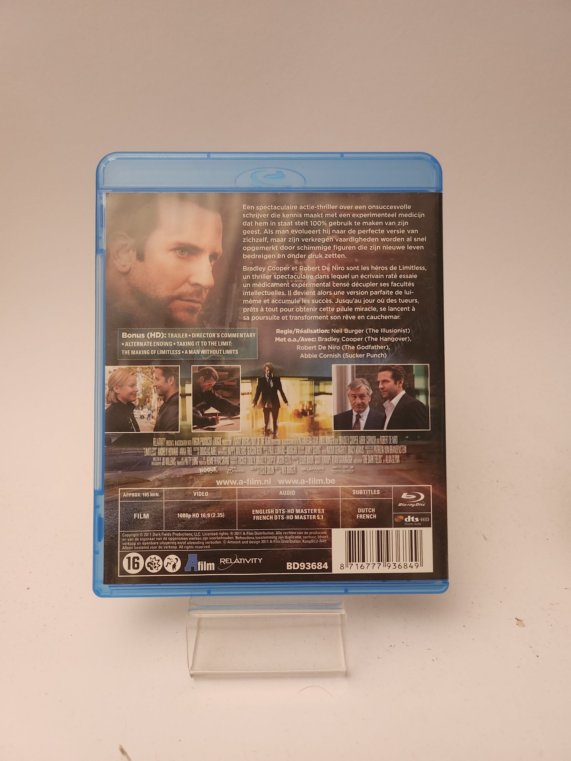 Limitless Blu-Ray - Blu-Ray