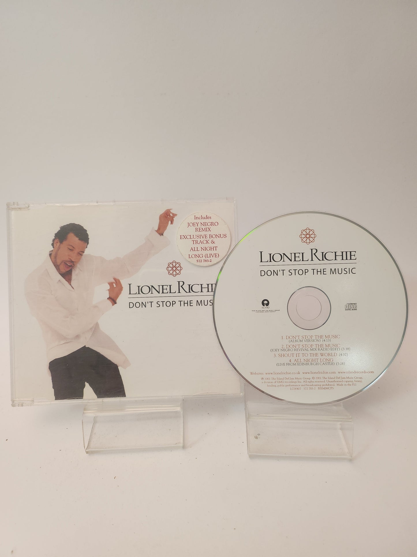 Lionel Richie: Don’t Stop the Music CD Single - CD Single