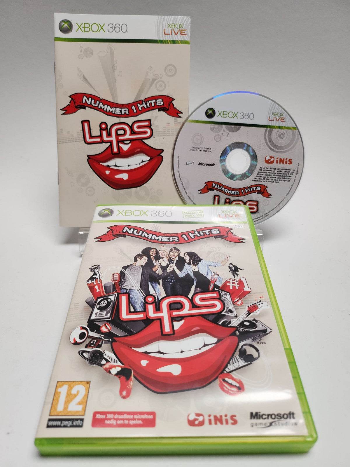 Lips Nummer 1 Hits Xbox 360 - Feniks Gameshop