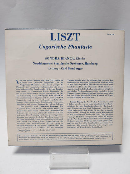 Liszt: Ungarische Phantasie Single Vinyl - Single Vinyl