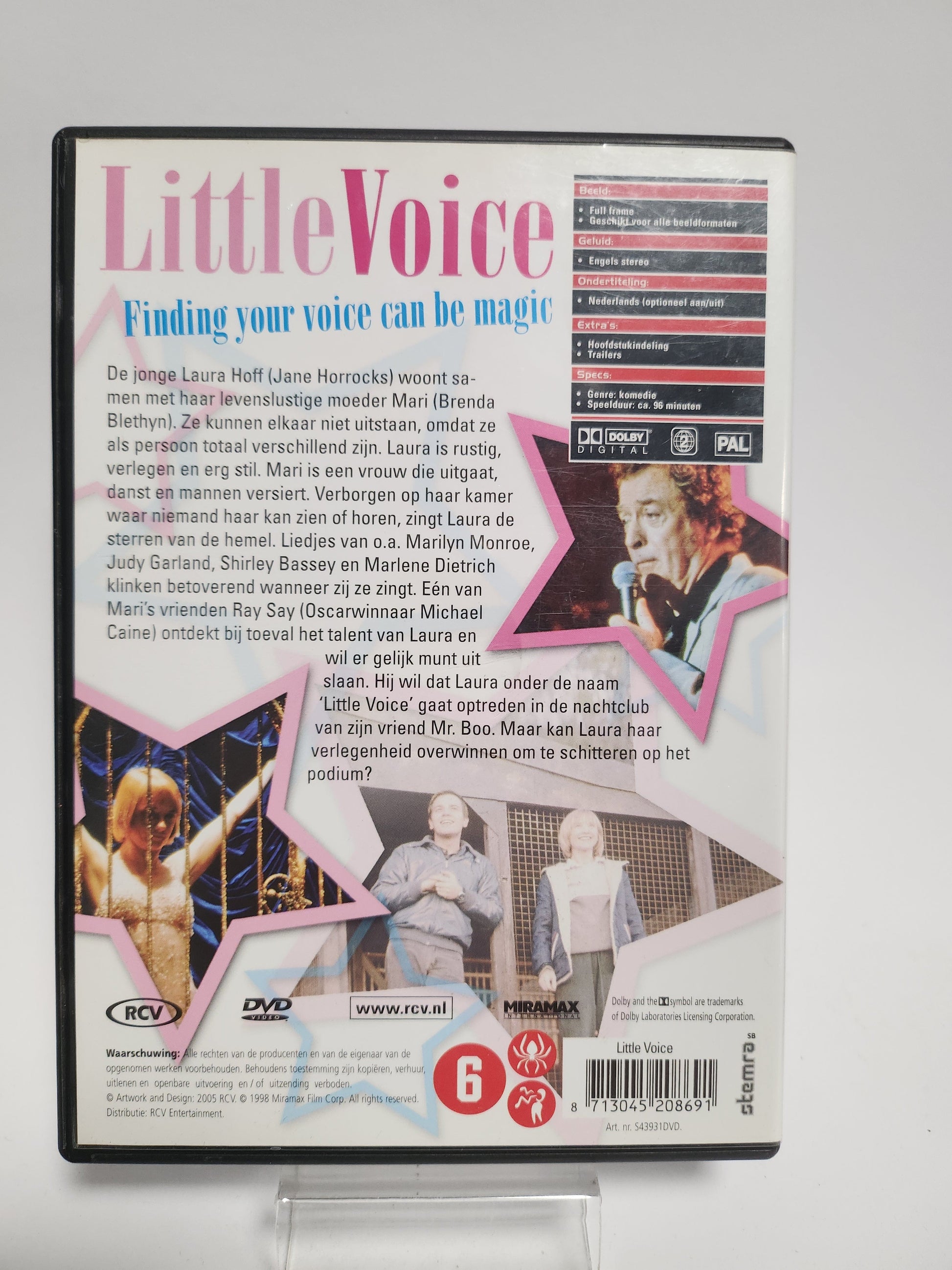 Little Voice Dvd - Dvd Volwassenen
