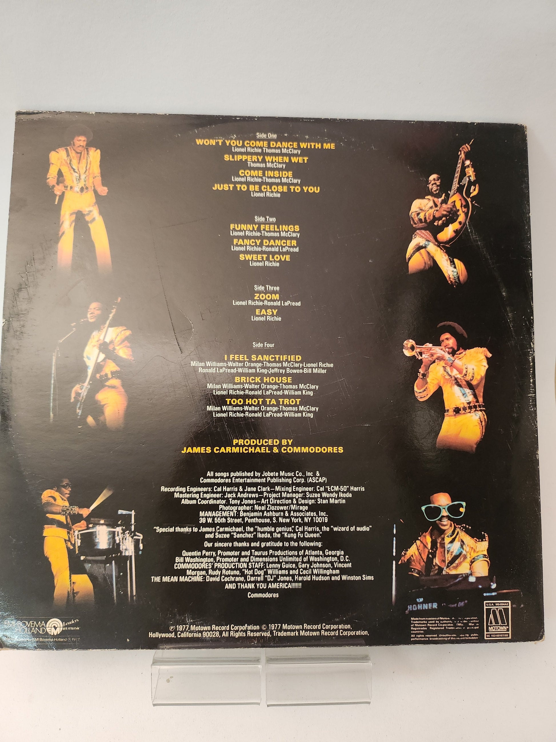 Live: Commodores LP Vinyl - Lp Vinyl