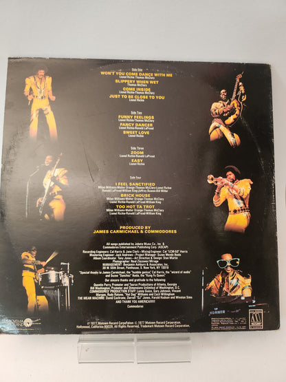 Live: Commodores LP Vinyl - Lp Vinyl