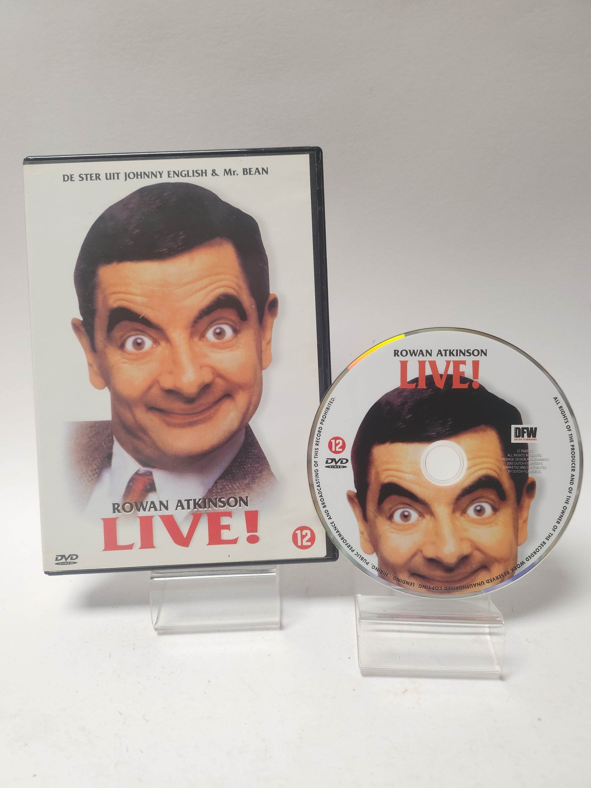 Live! Rowan Atkinson DVD - Feniks Gameshop