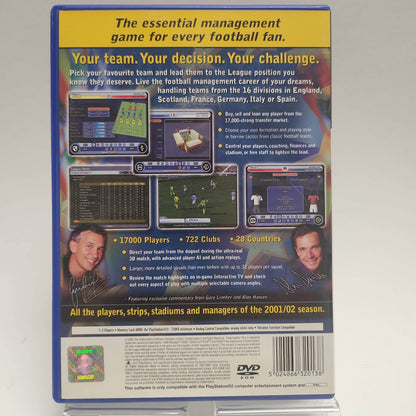 LMA Manager 2002 Playstation 2 - Feniks Gameshop