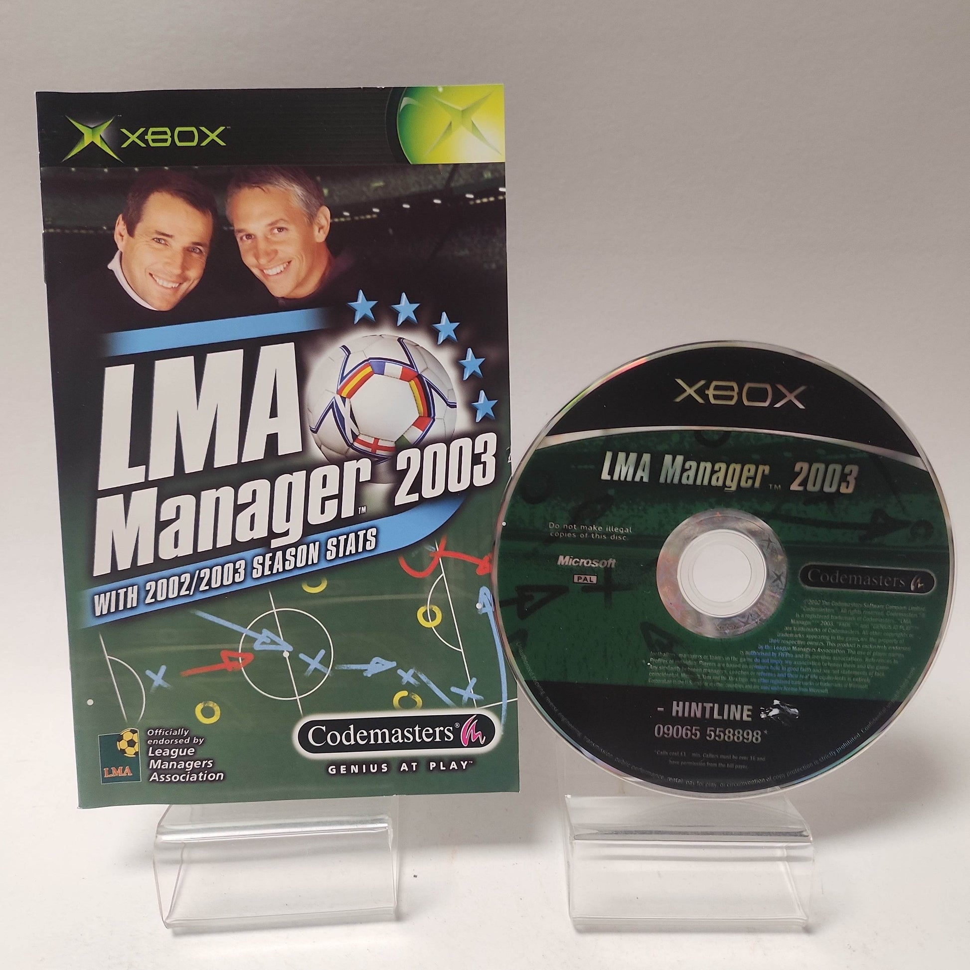 LMA Manager 2003 Xbox Original - Feniks Gameshop