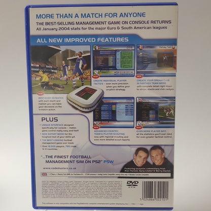 LMA Manager 2004 Playstation 2 - Feniks Gameshop