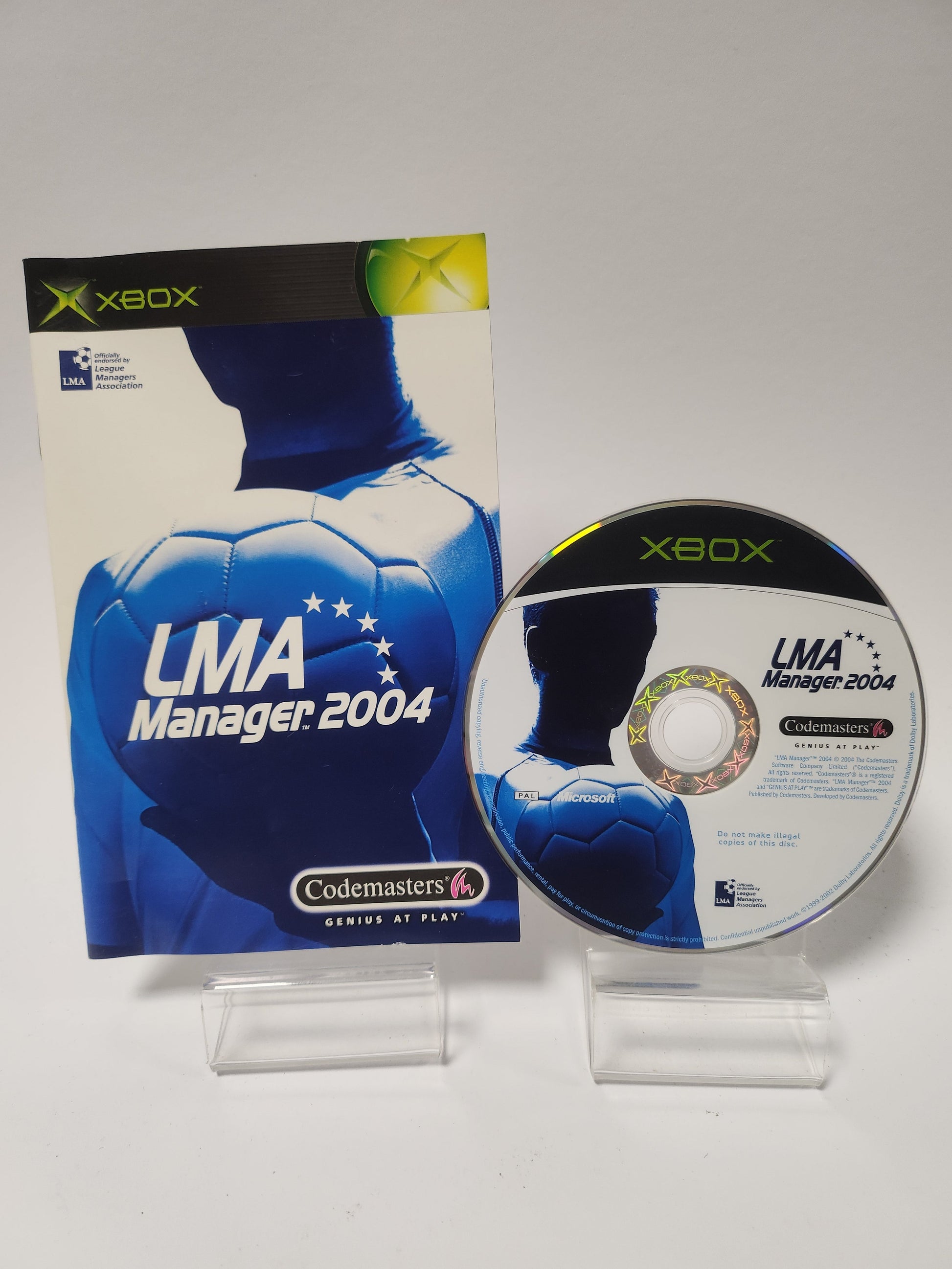 LMA Manager 2004 Xbox Original - Xbox original games