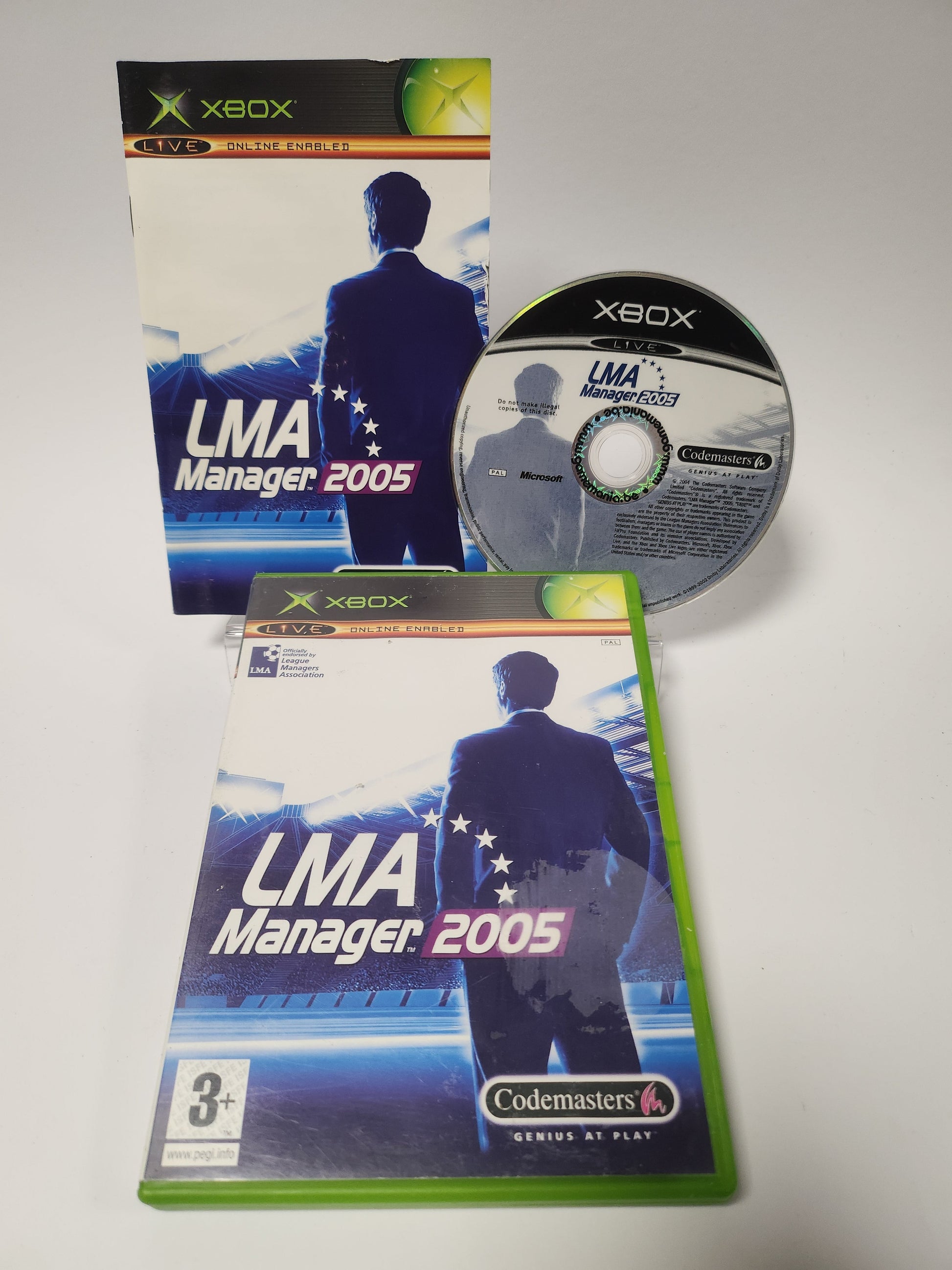 LMA Manager 2005 Xbox Original - Xbox original games