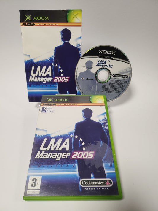 LMA Manager 2005 Xbox Original - Xbox original games