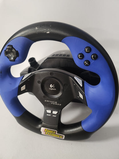 Logitech Driving Force Feedback Playstation 2 (ook Playstation 3 en PC) - Playstation 2 Accessoires