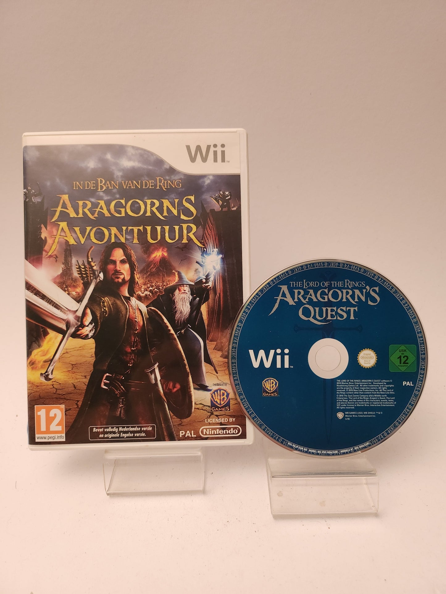 Lord of the Rings Aragorn’s Quest (No Book) Nintendo Wii - Nintendo Wii Games