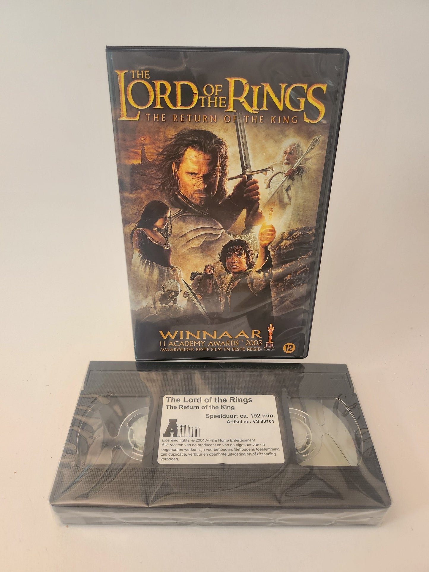 Lord of the Rings the Fellowship of the Ring geseald VHS - VHS Volwassenen