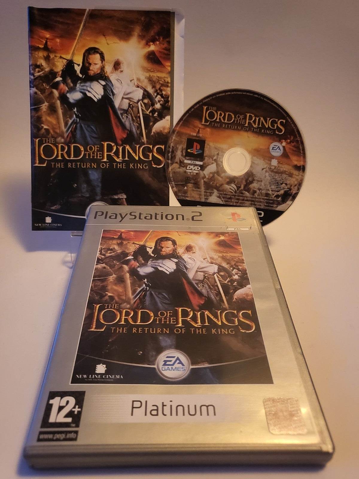 Lord of the Rings the Return of the King Platinum PS2 - Feniks Gameshop
