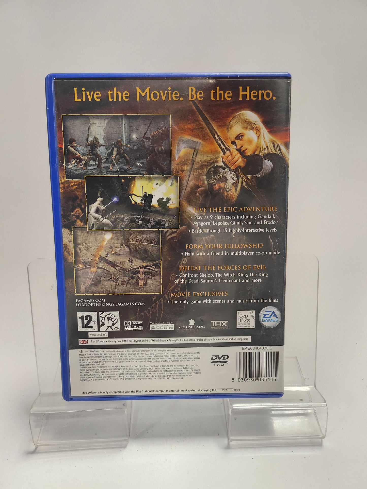 Lord of the Rings the Return of the King Playstation 2 - Playstation 2 Games