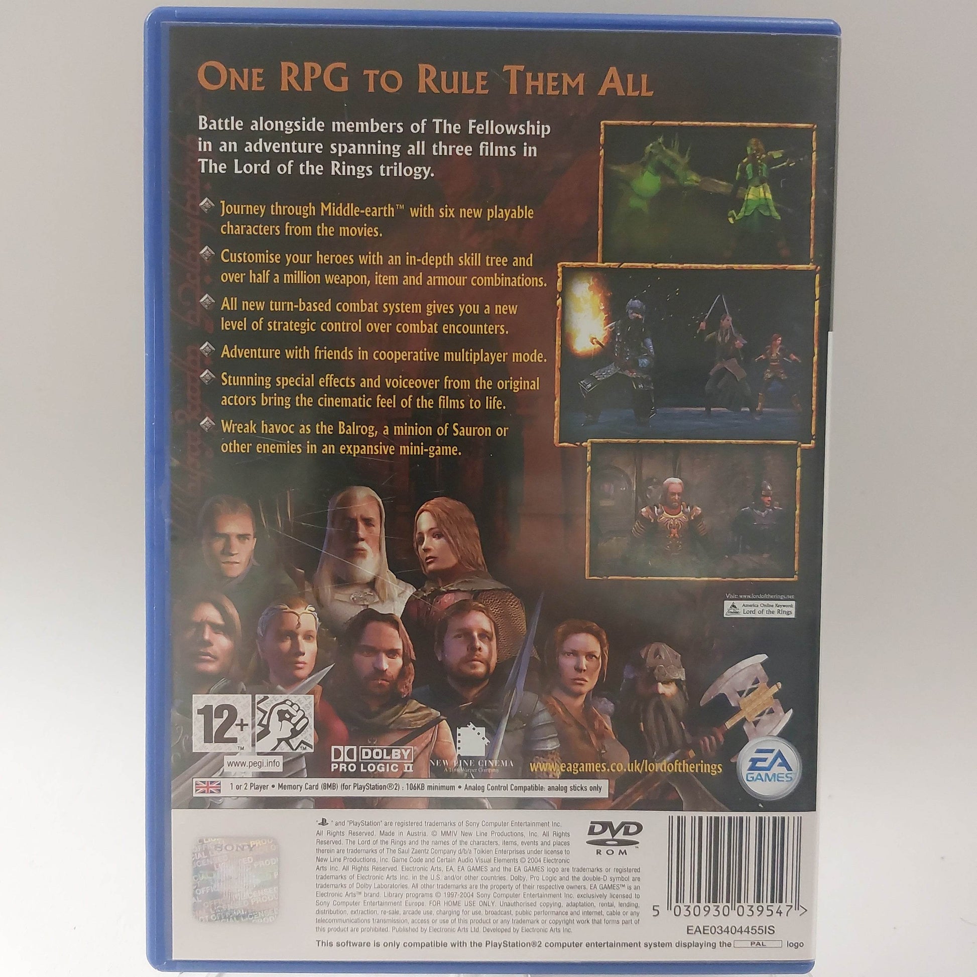 Lord of the Rings: the Third Age Playstation 2 - Feniks Gameshop