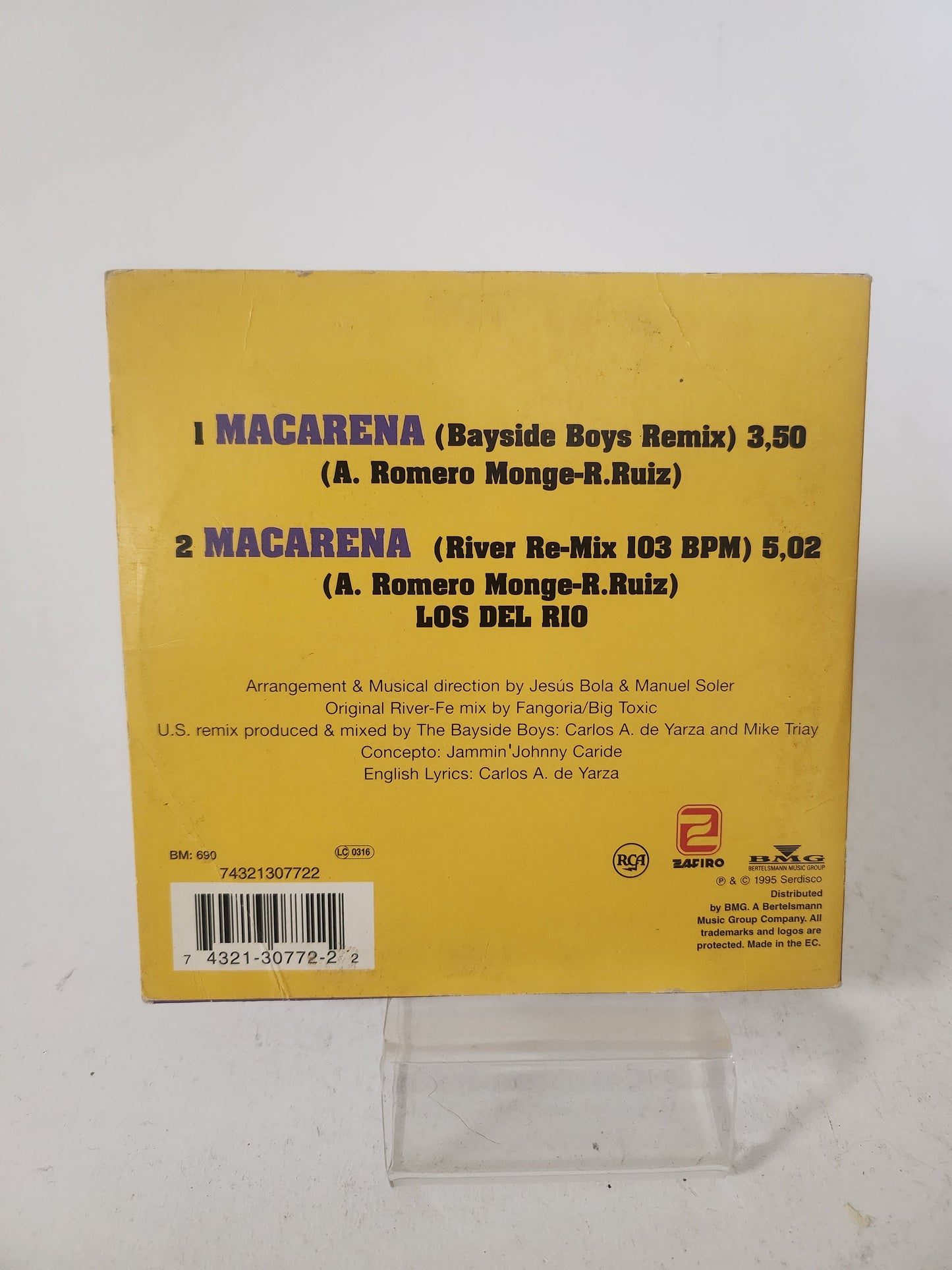 Los Del Rio: Macarena CD Single - CD Single